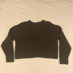 SALE Topshop dark green sweater!